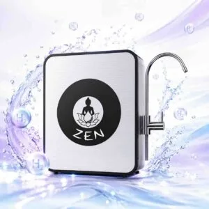 Zen undersink ionizing 4-stage water filter
