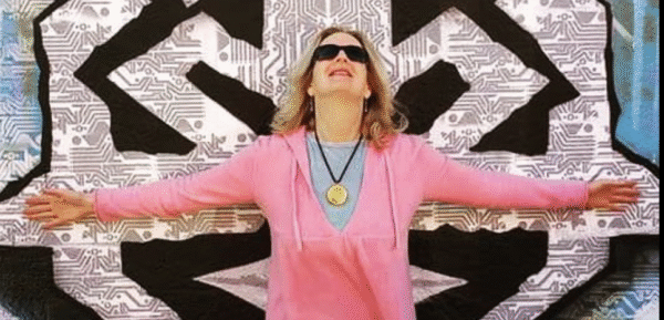 Elizabeth England has Pyramid Power with Sensor V Medallion from Dr. Patrick Flanagan's PhiSciences