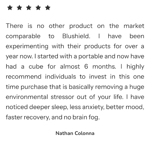 Blushield Testimonial 2