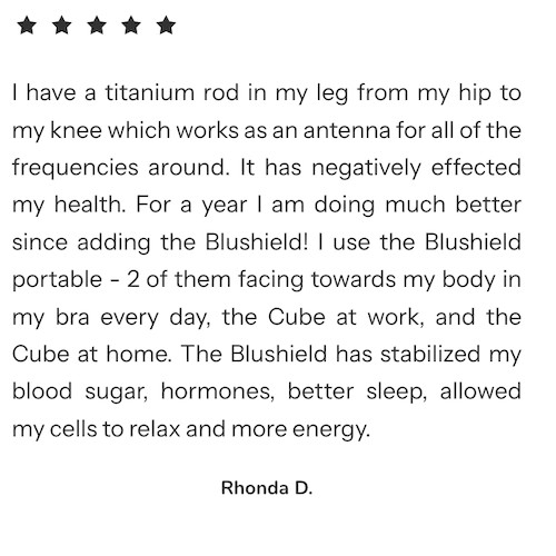 Blushield Testimonial