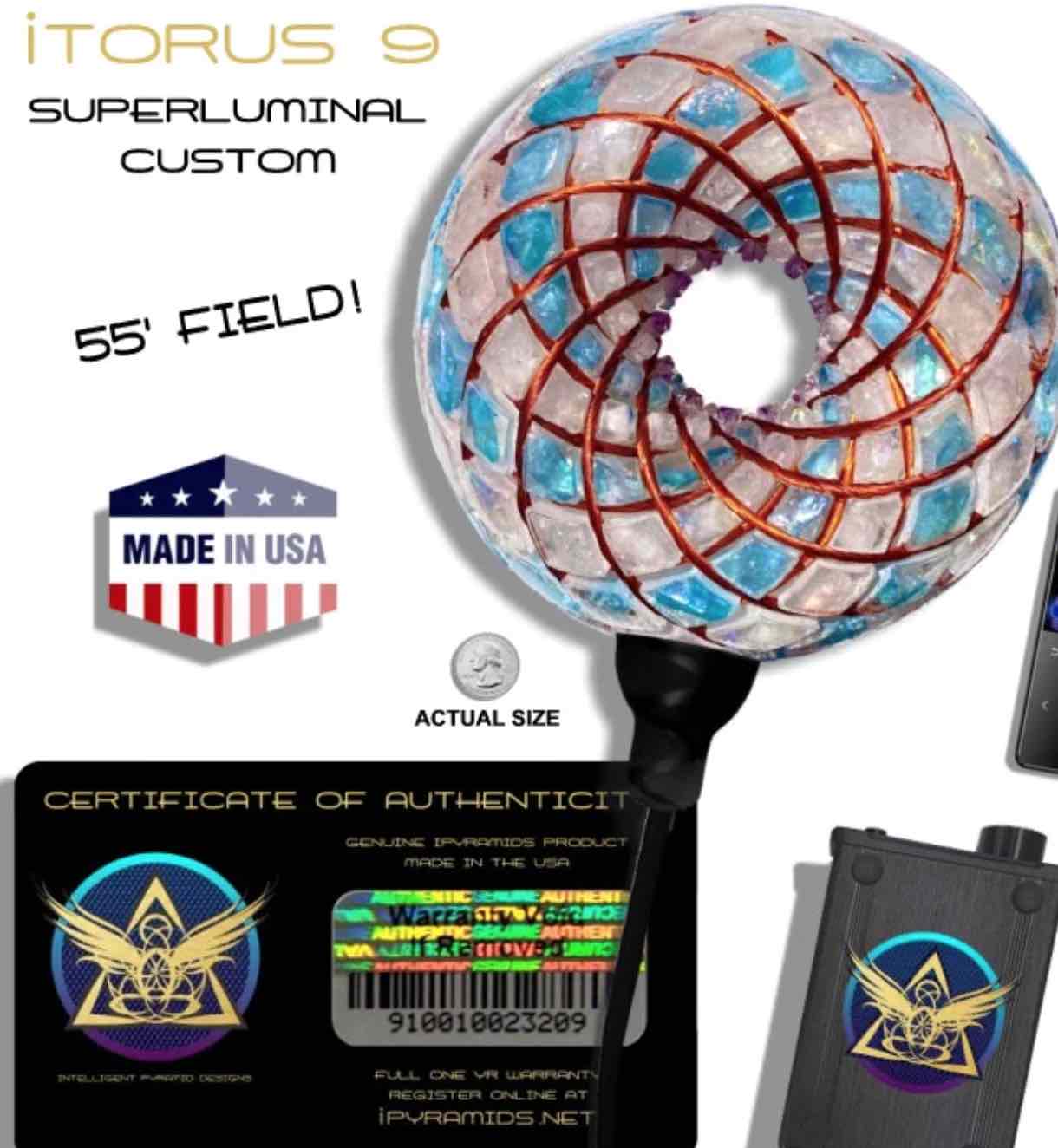 ITorus 9 V2 9 5 TACHYON PEMF Vortex PEMF 5 0 Coolest Tech Ever